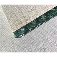 Tatami bordo verde decorato (80-90x200cm) - alti 5,5 cm