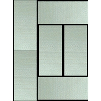Set 6/8 Tatami tradizionali 100x200cm (3x4 - 4x4 metri)
